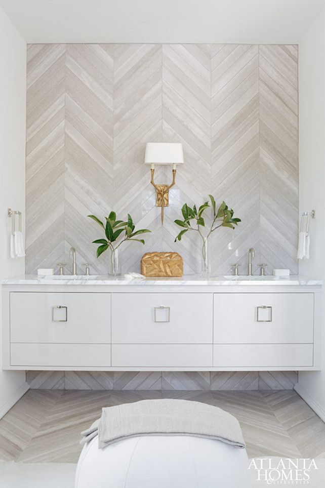herringbone floor