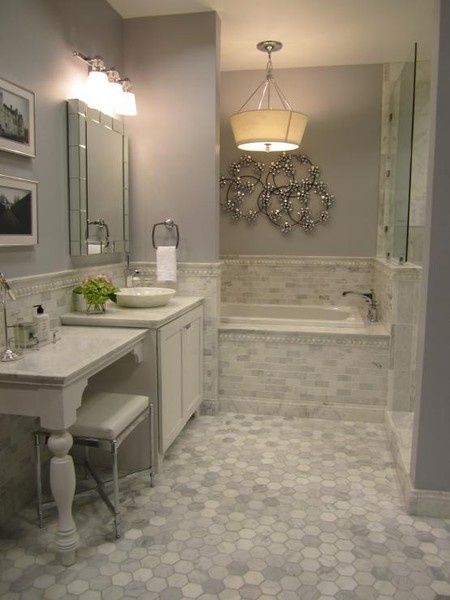 patterned floor tile