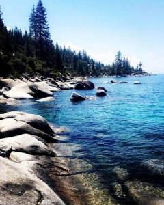 It's a short hike to many private beaches.